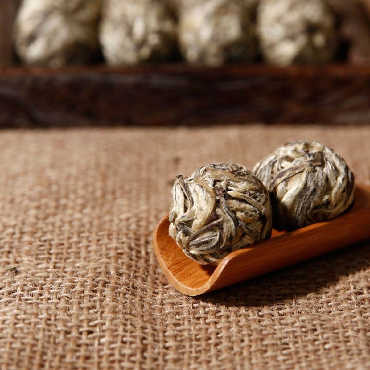 Yunnan Pu-erh Tea Raw Tea Mini Dragon Ball White Silver Needle Health Green Food