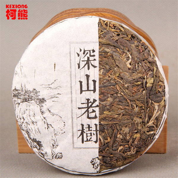 TemuTea Handmade pu-erh tea 100g raw Pu'er tea ecology old tree organic green sheng puer