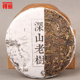 Handmade pu-erh tea 100g raw Pu'er tea ecology old tree organic green sheng puer