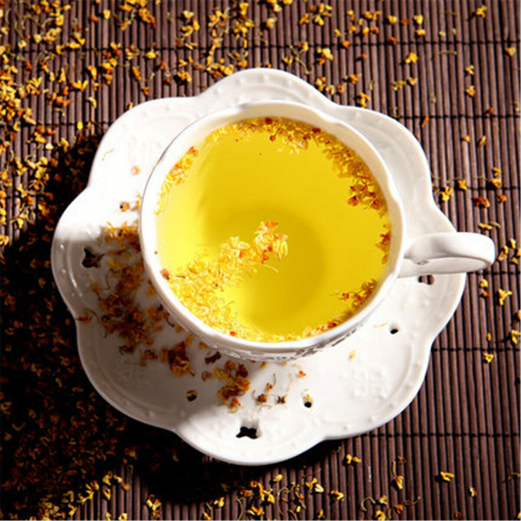 Sweet Osmanthus Flower Tea Flos Osmanthus Fragrantis Herbal Tea Flower Green Tea
