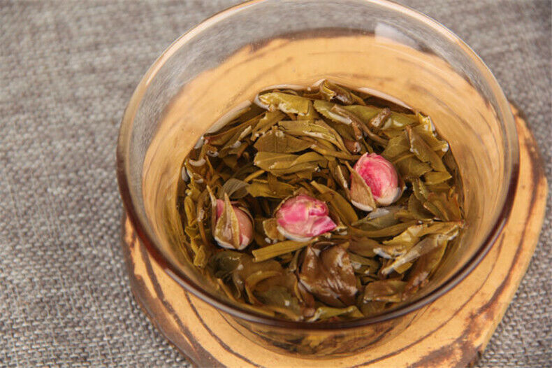 Cha Pu Er Old Trees Pu'er Cha Min Rose Herbal Tea Chinese Handmade Puer Tea 500g Main image