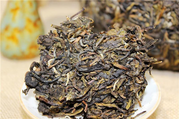 TemuTea 1000g Gold Melon Tribute Tea Raw Puerh Tuo Cha Pu Erh Tea Food Yunnan Pu-erh Tea