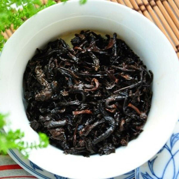 Premium Puer Cooked Black Tea Aged Tribute Cake Ripe Puer Cake Healthy Care 357g