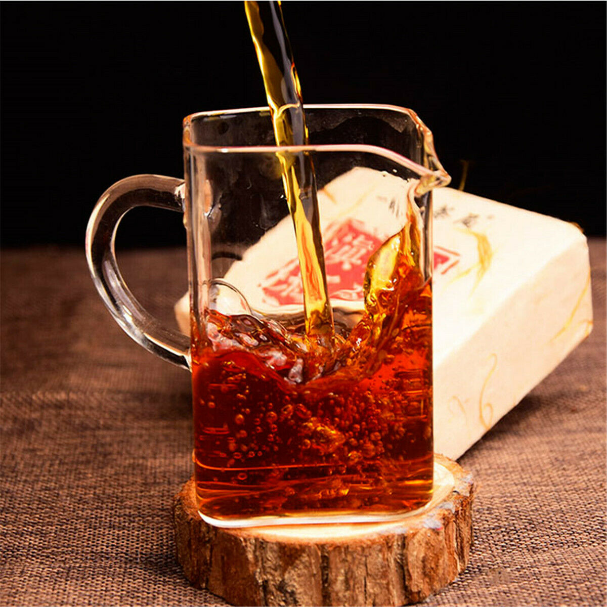 Yunnan Organic Dian Hong Golden Bud Brick Black Tea 250g Ancient Old Tree RedTea