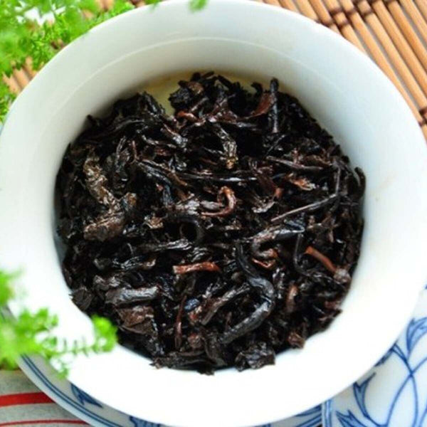 Premium Aged Tribute Cake Ripe Puer Cake Healthy Care Puer Cooked Black Tea 357g