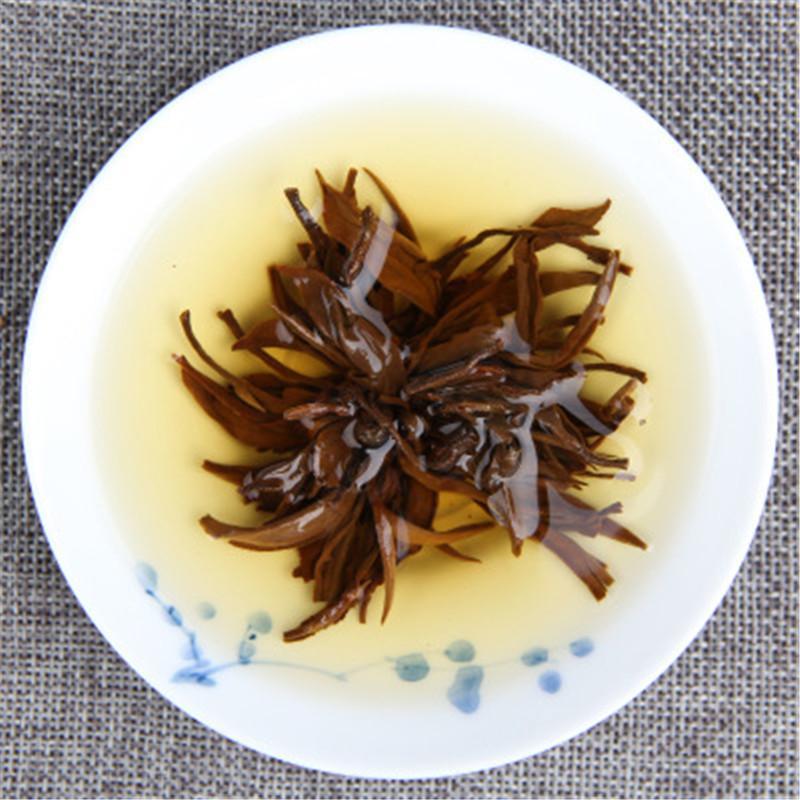 TemuTea 60g Yunnan Dianhong Black Tea Small Pagoda Pu-erh Tea Canned Handmade Black Tea