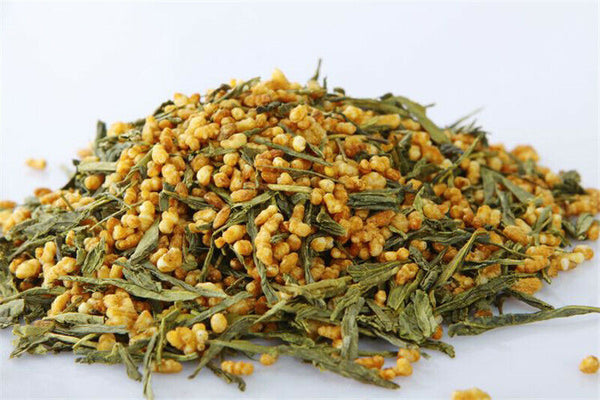 Premium Brown Rice Green Tea Genmaicha Sencha with The Rice High Quality 100g