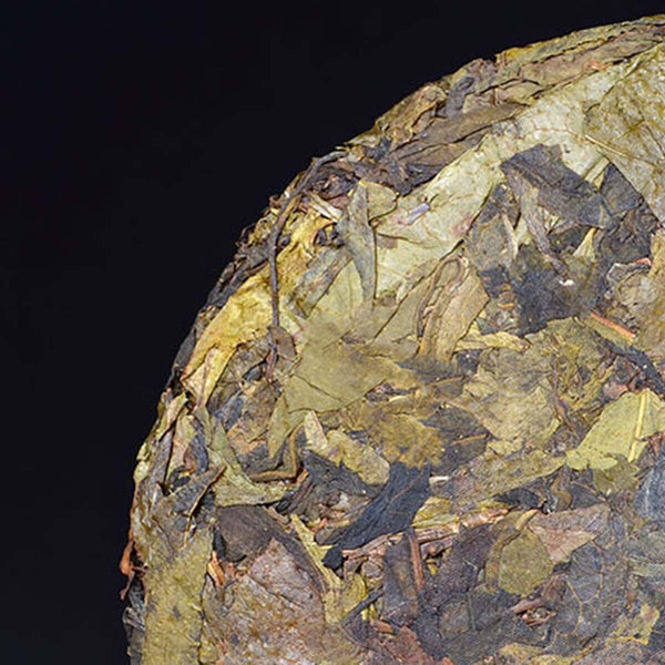 Big Leaf Ancient Tree Golden Leaf Snowy Mountain Yunnan Puerh Tea Cha Tea 357g