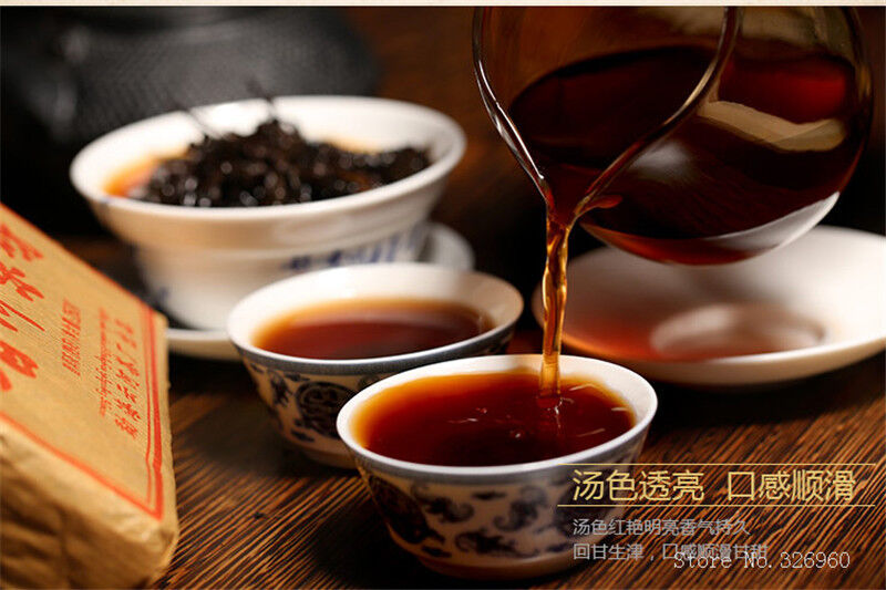 Older Puerh Tea Ancestor Antique Brick China Puer Tea Ripe Pu-erh Black Tea 100g