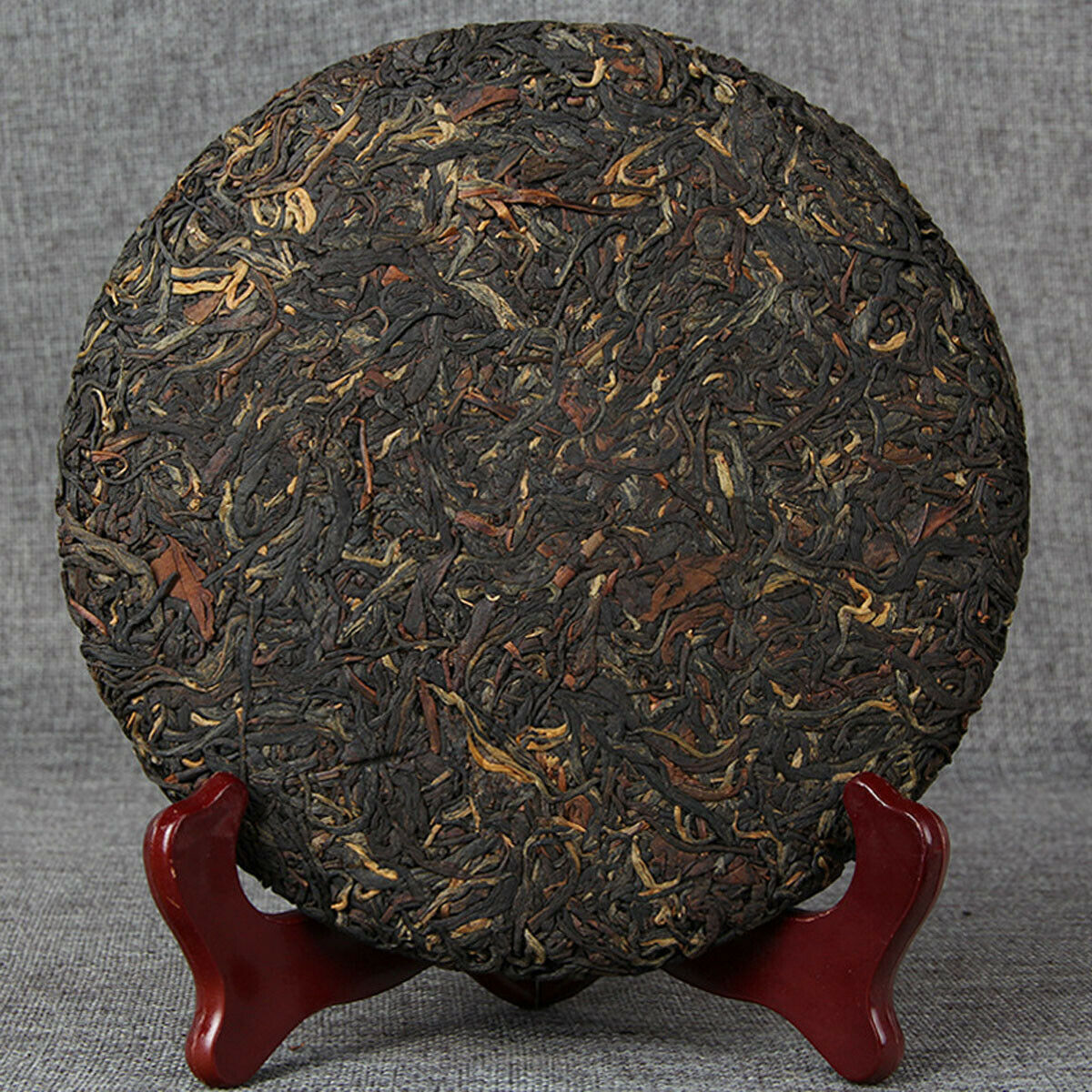 Black Tea Cake Ancient Tree Red Tea Big Leaf  Tea Chinese Health Green Food 357g Secondary image