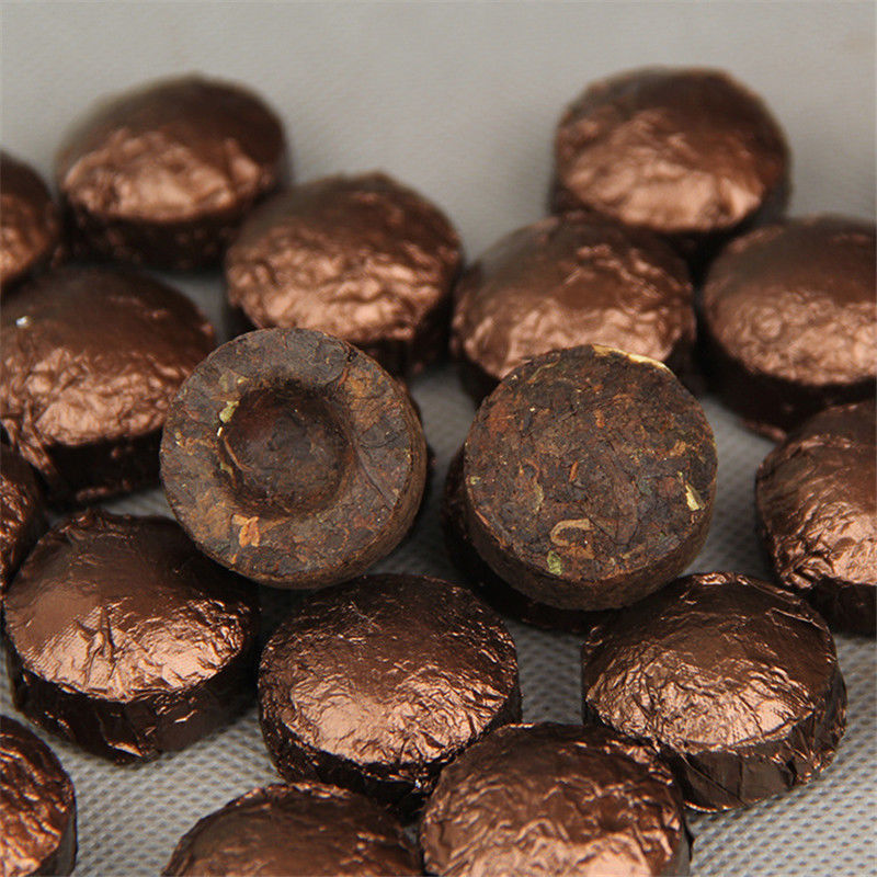 TemuTea 250g handmade ripe pu-erh tea mini tuo tea cooked pu erh cha gift tea black tea