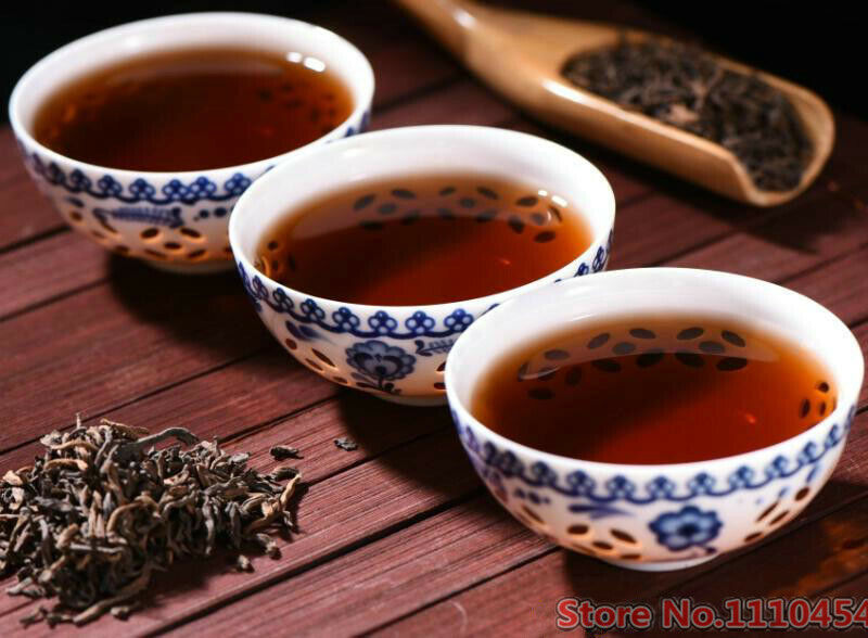 Healthy Drink Ripe Puerh Black Tea loose Leaf Top Grade Yunnan Pu-erh Tea 200g Main image