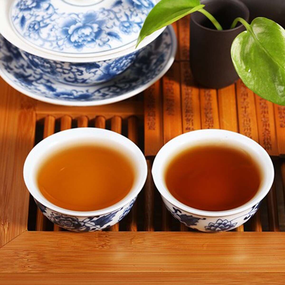 Natural BoKu Ancient Tree Golden Bud Puerh Tea Brick Yunnan Pu-erh Ripe Tea 250g Main image