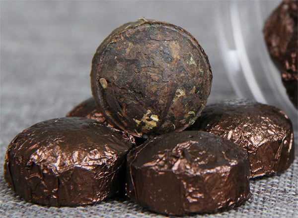 100g Yunnan Small Canned Glutinous Rice Pu-erh Tea Puer Tuo Cha Pu Er Cooked Tea