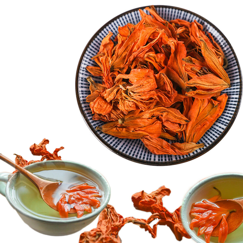 Dried Lily Tea Dried Flowers Tea Handmade Picking Elmination of Toxicant Healthy