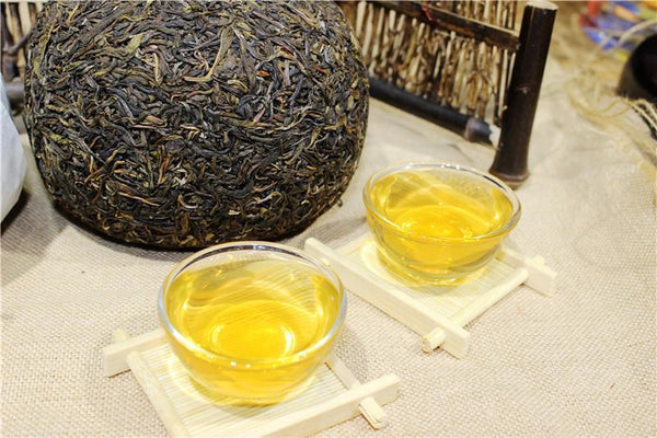 TemuTea 1000g Gold Melon Tribute Tea Raw Puerh Tuo Cha Pu Erh Tea Food Yunnan Pu-erh Tea