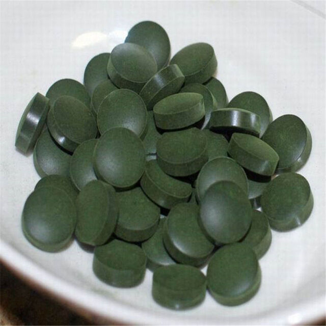 Enhance-immune green natural Spirulina Tea Tablet 1000 pills high Quality tea Main image