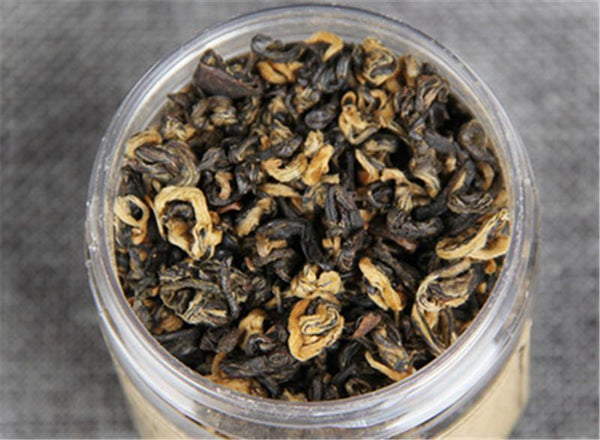Green Food Yunnan Dian Hong Canned Black Tea Premium Dianhong Gongfu Red Tea 60g