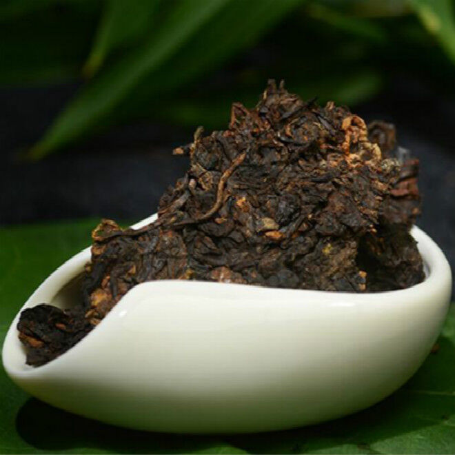 Black Tea Original Pu'er Tea Premium Ripe Pu-erh Tea Cake Cooked Puerh Tea 357g