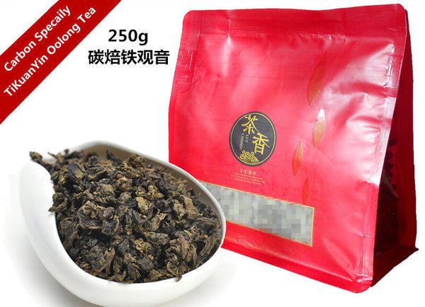 High Quality Chinese Tikuanyin Tea Oolong Tea Carbon Baked Tieguanyin Tea 250g