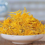 Organic Gold HuangJu Tea 4 pieces Chrysanthemum tea a Large Cup of Herbal Tea in Summer