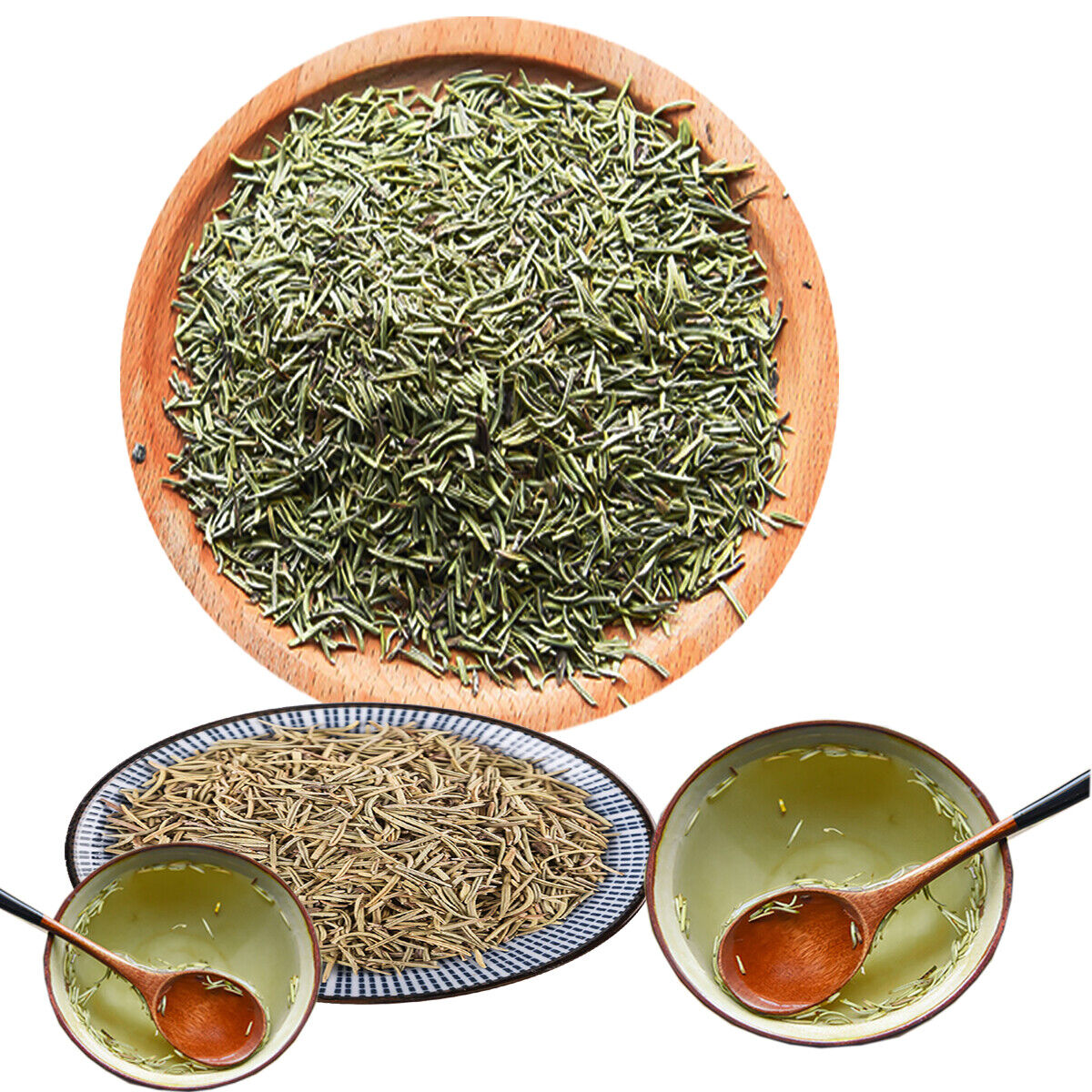 Chinese Refresh Yourself Scented Tea Relieve Headache Green Tea Rosemary Tea