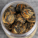 Chinese Yunnan Dianhong Black TeaHandmade Small Golden Ball Canned Black Tea 60g