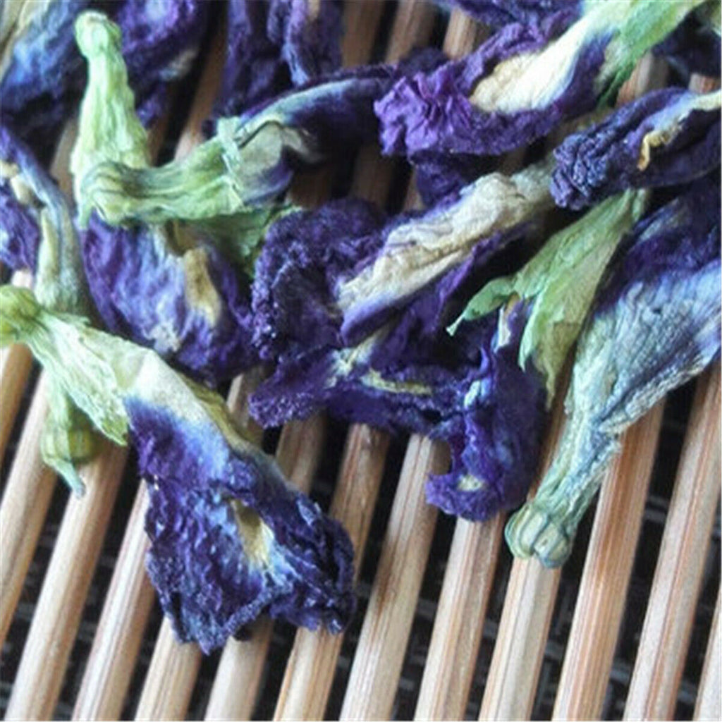(0.22lb) Top Class Blue Butterfly Pea Tea Chinese Flowers Tea New Scented Tea Health Tea 100g
