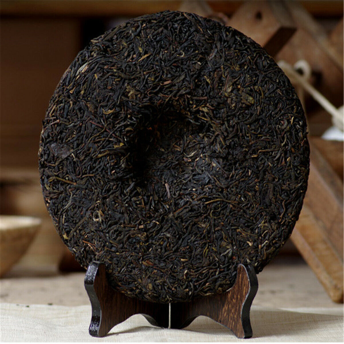Material Black Tea Pu-Erh Tea Ripe Tea Yunnan Purple Bud Puer Old Tree Pure 357g Main image