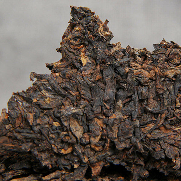 Lao Ban Zhang Premium Ripe Puerh Tea Ecological Ancient Tree Tea Golden Bud 357g