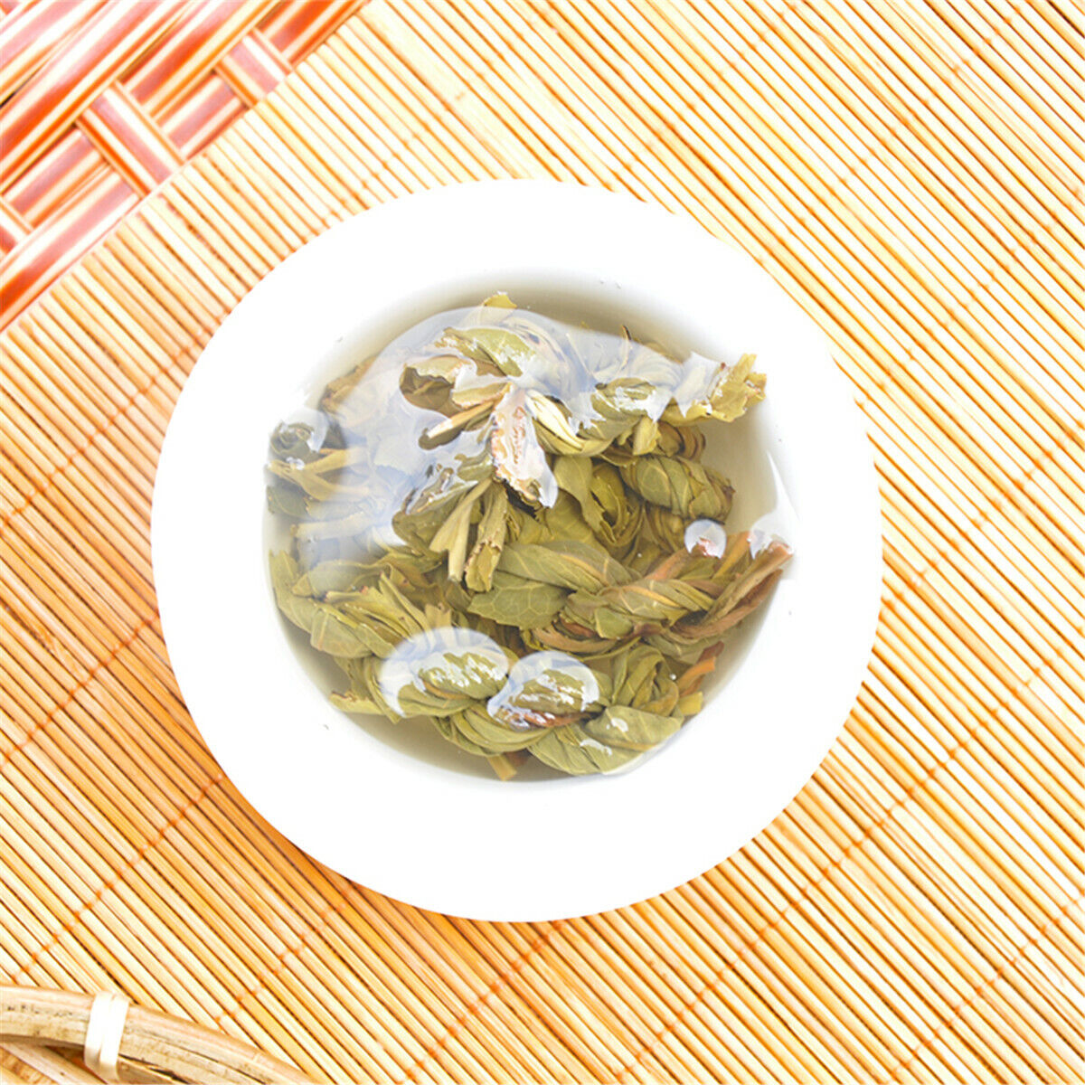 Healthy Food Handmade Plait Puer Tea Green Tea Yunnan Snowy Raw Pu-Erh Tea