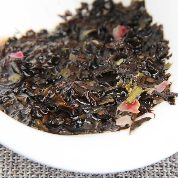 Ripe Puerh Tea Mini Tuo Tea Rose  Chinese Yunnan Cooked Black Tea Healthy Care