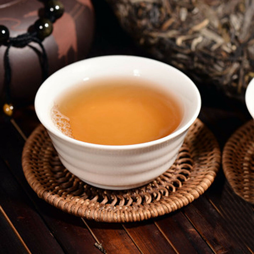 Pu er Tea Raw Tea Cake High Quality Bohai Pu-erh Tea Ancient Tree Green Tea 357g