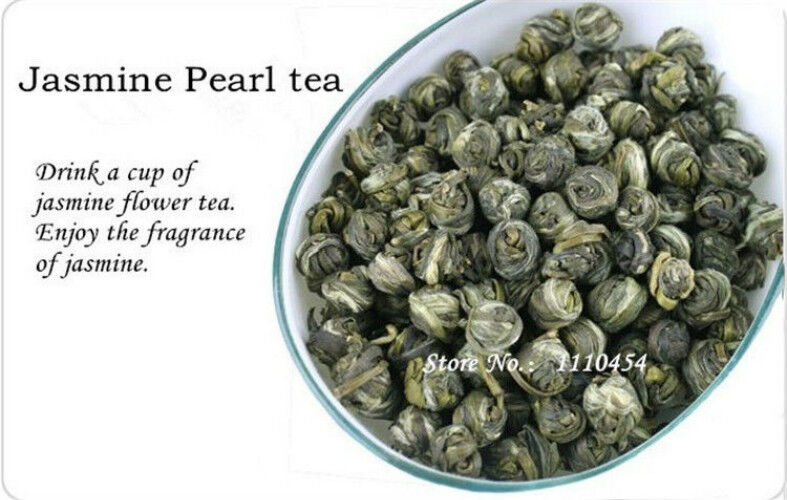 Top Jasmine Flower Tea Jasmine Pearl Natural Green Tea Chinese Fragrant Tea100g Main image