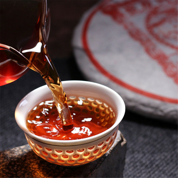 Yunnan Pu-erh Tea Cake 357g Ripe Puerh Tea Black Tea Chinese Specialty Pu er Tea