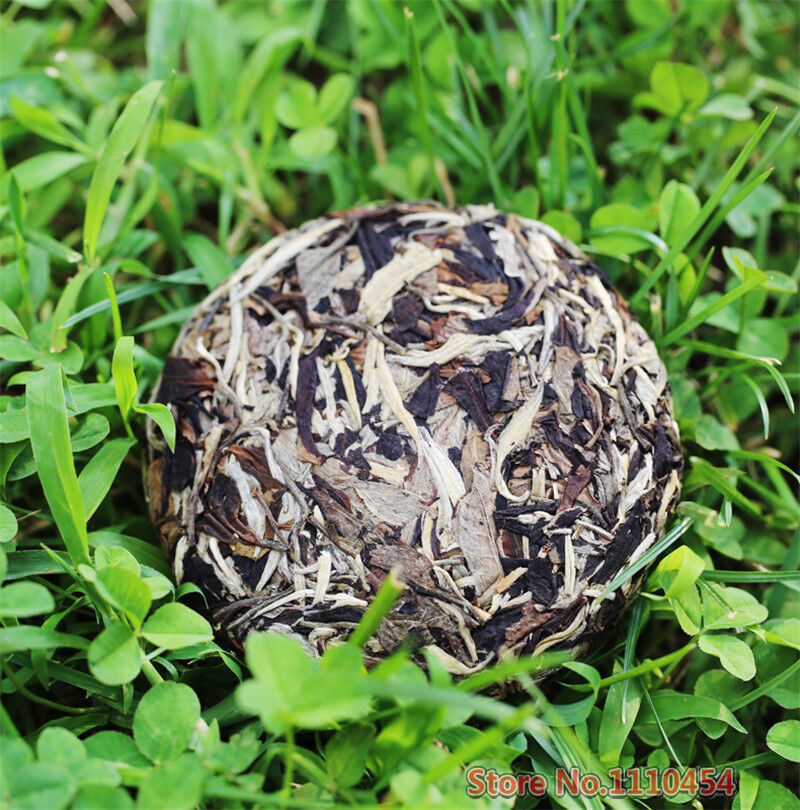 Puerh Tea Old Three Puer Caicheng Fragrant White Moonlight Cha Pu-erh Tea 100g