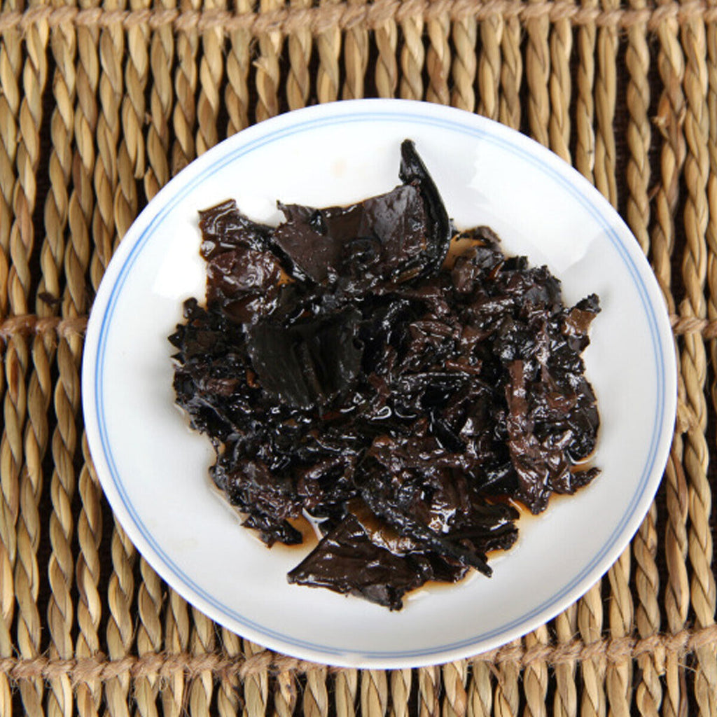 Premium Old Banzhang Ancient Tree Bamboo Tube Tea Puer Cooked Tea Brick 500g