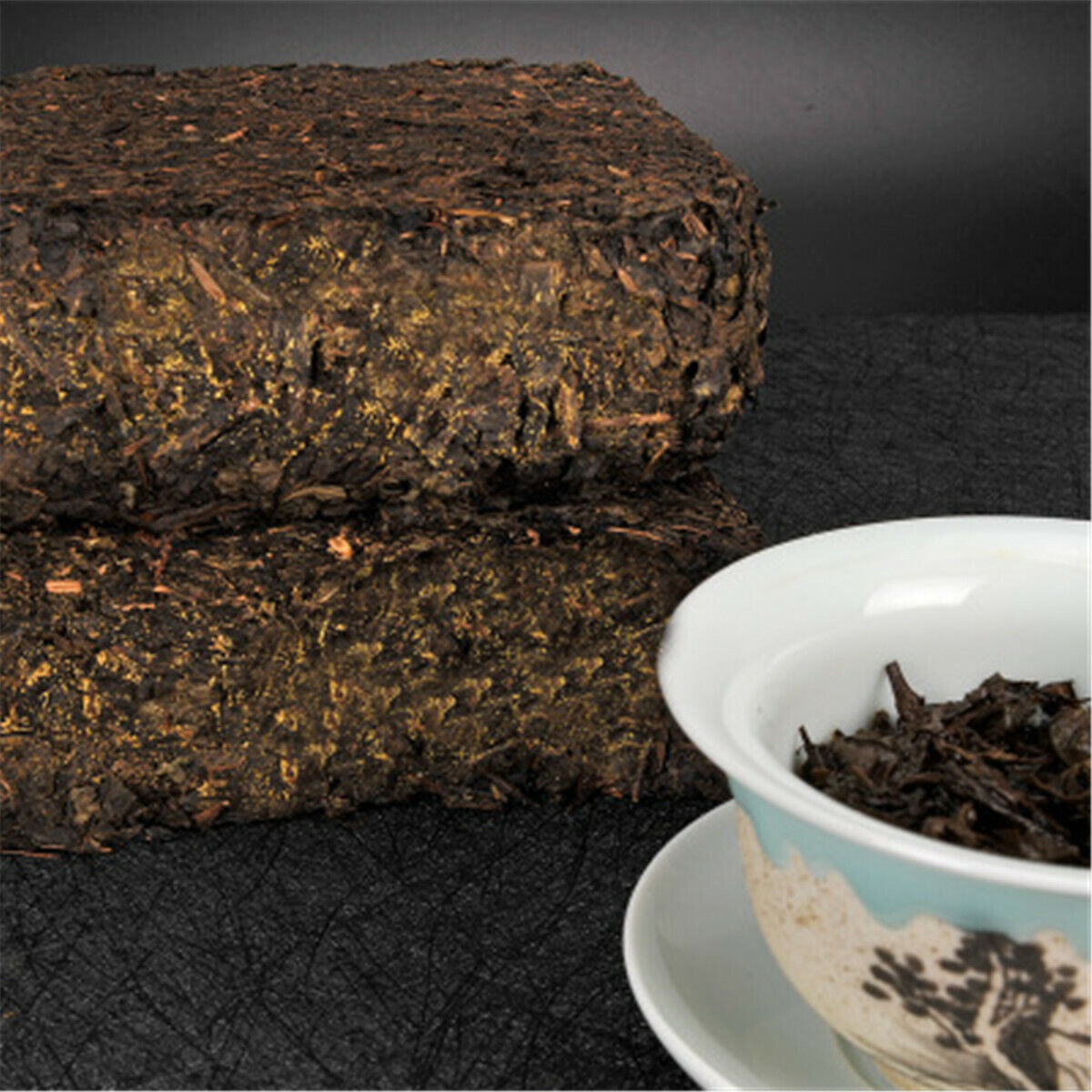 Black Tea Fu Cha Bai Sha Xi Organic Anhua Baishaxi Fucha Hunan Anhua Dark 950g Secondary image