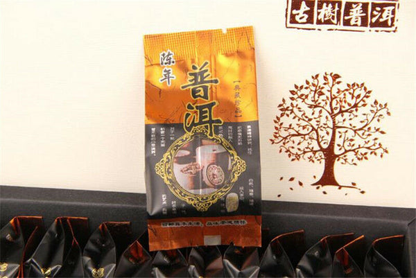 25Bags 125g Mini Puer Tea Natural Ripe Puerh Tea Chinese Loose Tea Shu Pu er Tea