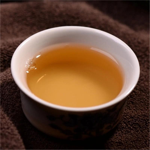 TemuTea 357g HighMountain Wild Rhyme Sheng Pu-erh Tea Raw Tea Ancient Tree Tea Green Tea