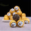Organic HandmadeBall-shaped Black Tea Aged Shou Mei Longevity Eyebrow White Tea