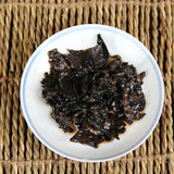 Premium Puer Cooked Tea Brick Old Banzhang Ancient Tree Bamboo Tube Tea  500g