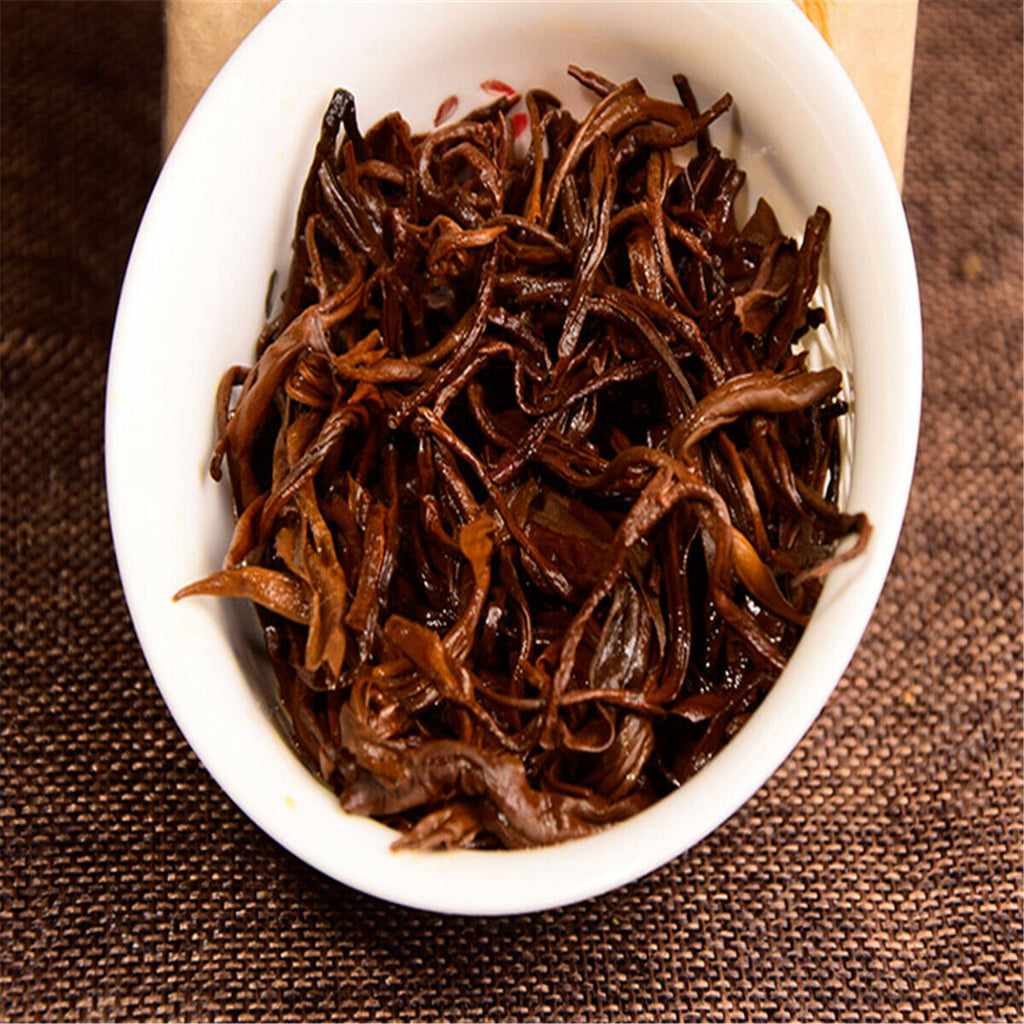 400 Years Ancient Old Tree Yunnan Dian Hong Golden Buds Brick Black Tea 250g