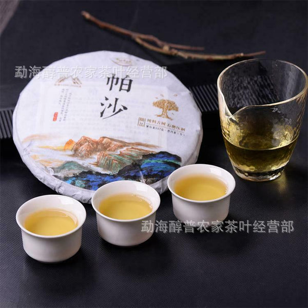 Premium Puer Raw Tea Cake Ecological Alpine Old Tree Sheng Puerh Tea Yunnan 357g