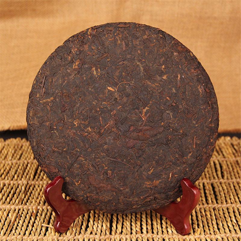 TemuTea 357g Yunnan Chinese Pu-erh Ripe Tea Black Pu'er Tea Health Green Food Puer Tea