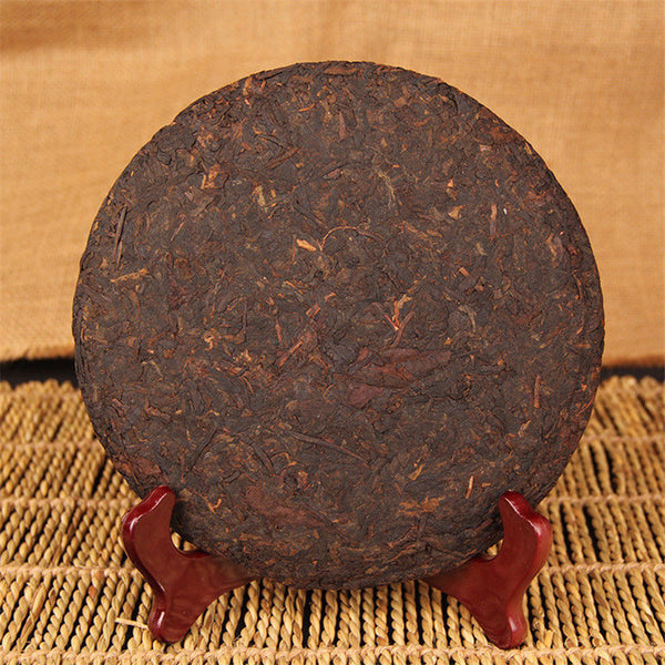 TemuTea 357g Yunnan Chinese Pu-erh Ripe Tea Black Pu'er Tea Health Green Food Puer Tea