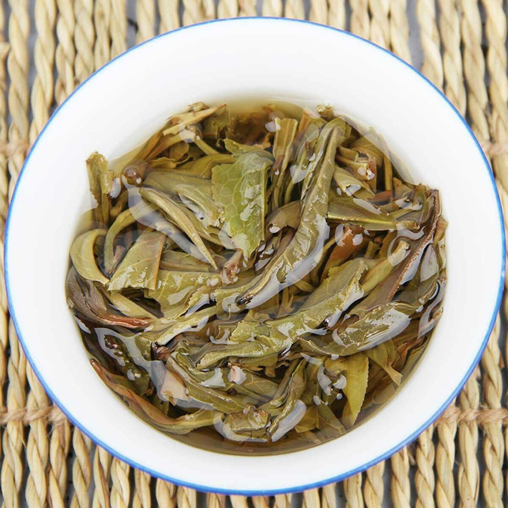 Chinese High Quality Sheng Pu-erh Brick Green Food Cha Puer Old Tree Tea 1kg