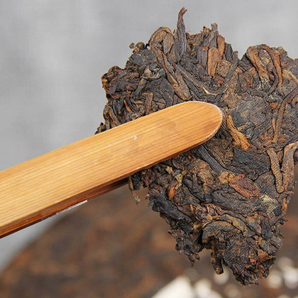 Premium Cooked Puerh Tea Jingmai Mountain Chen Xiang Old  Black Tea Organic 357g