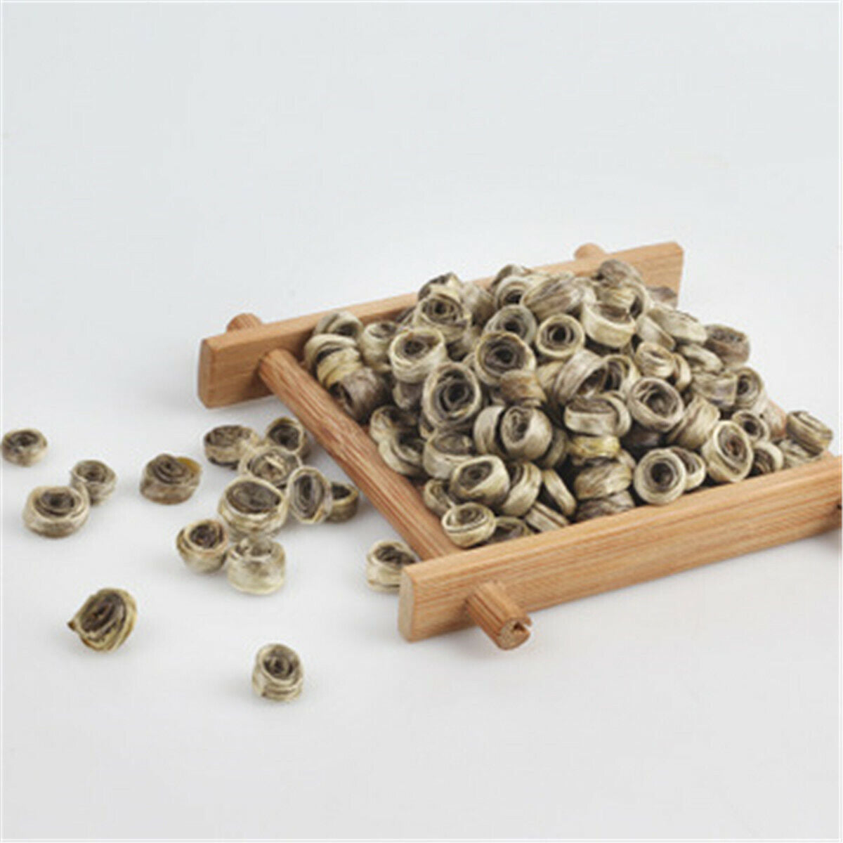 Chinese Jade Ring Girl China Jasmine Herbal Flower Tea Loose Leaf Green Tea Secondary image