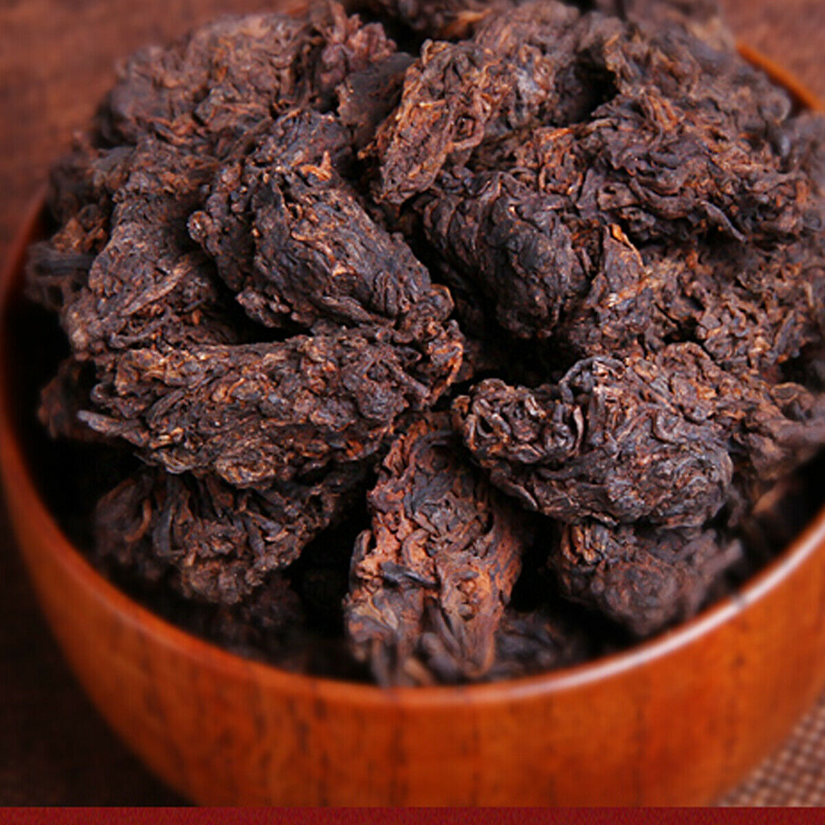 Puerh Tea Black Tea Cooked Tea  Healthy Food Red Shu Cha China Yunnan Tea 500g